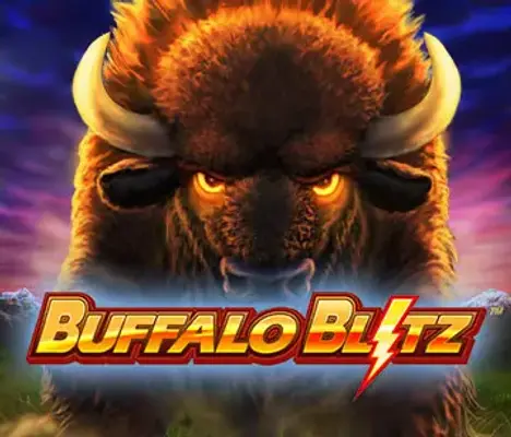 Buffalo Blitz logo by Playtech at Pistolo